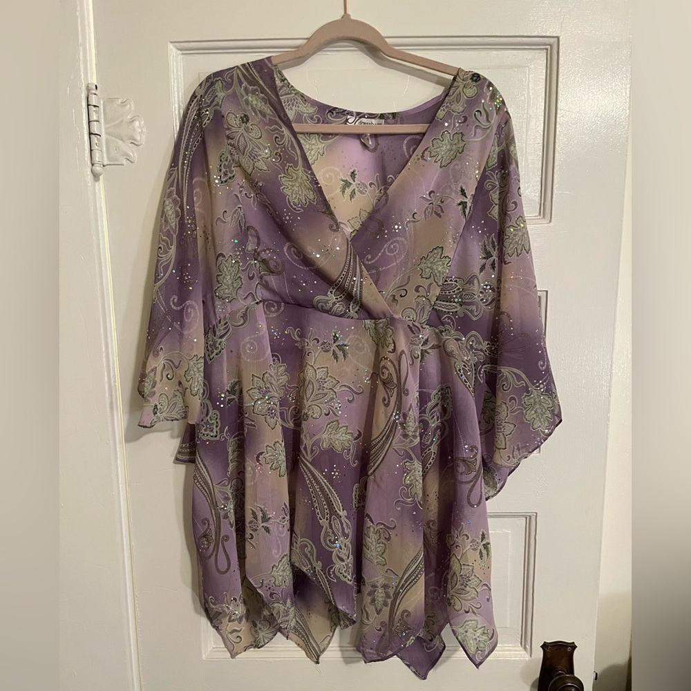 Dressbarn sheer top